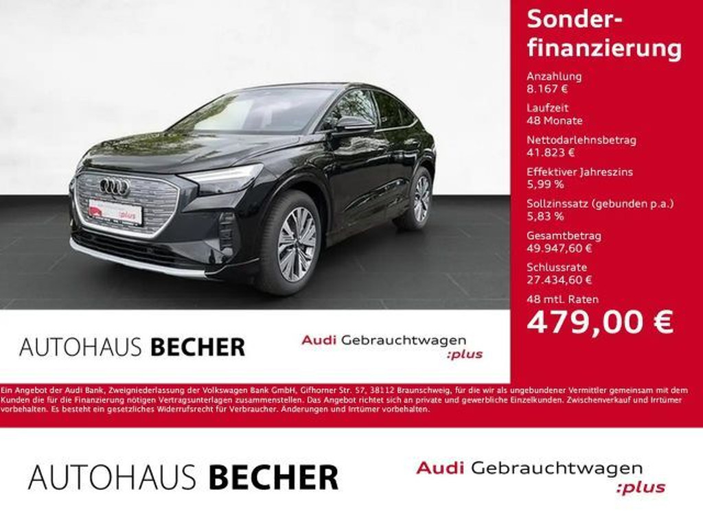 Audi Q4 e-tron 2024 Elektrisch