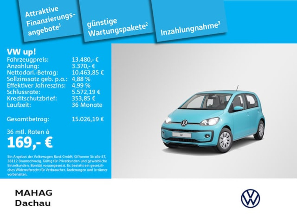 Volkswagen up! 2021 Benzine