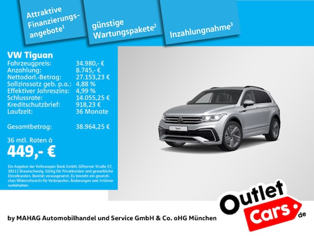 Volkswagen Tiguan 2022 Benzine