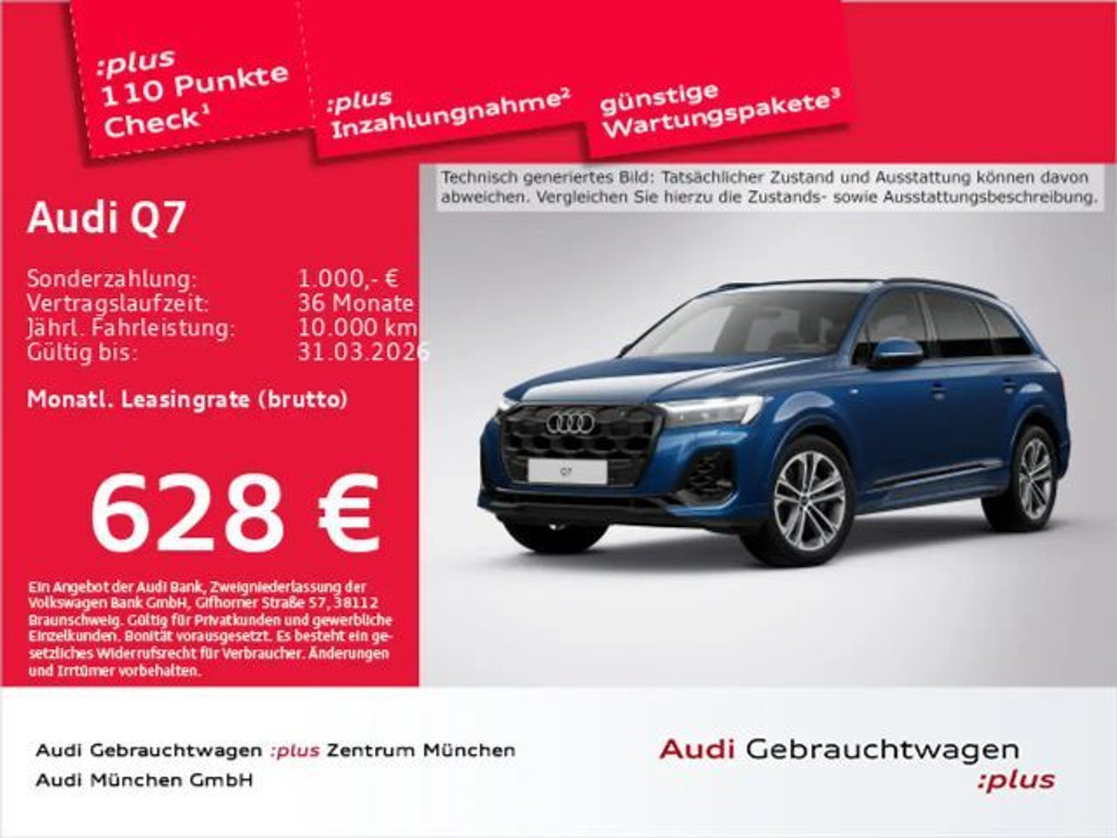 Audi Q7 2025 Benzine