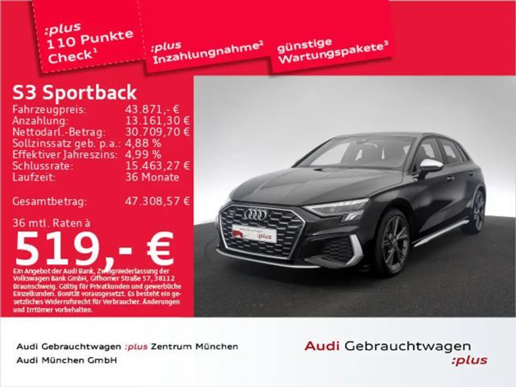 Audi S3 2024 Benzine