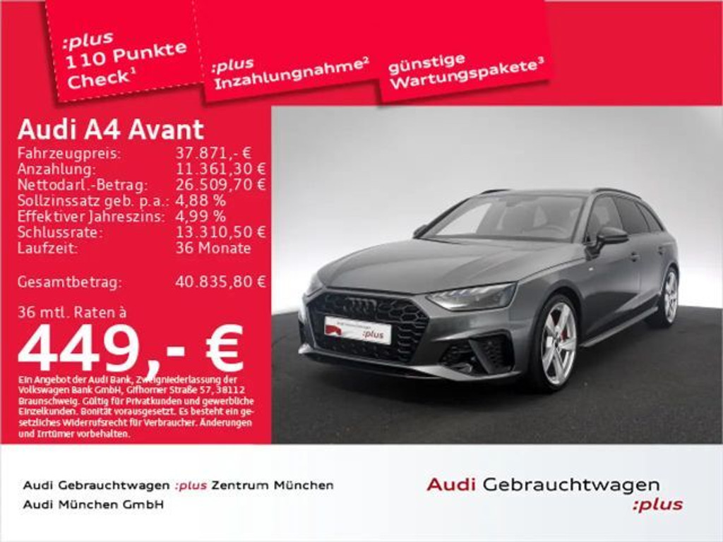 Audi A4 2023 Benzine