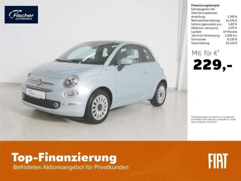 Fiat 500 2023 Benzine