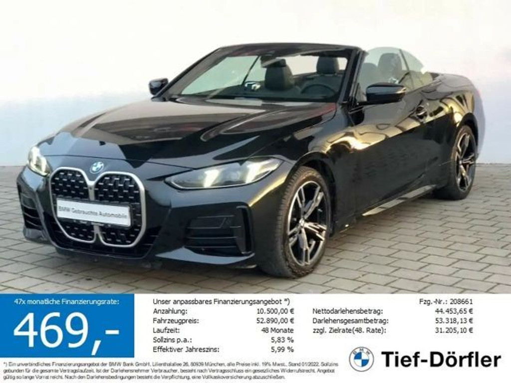 BMW 4 Serie 2025 Benzine