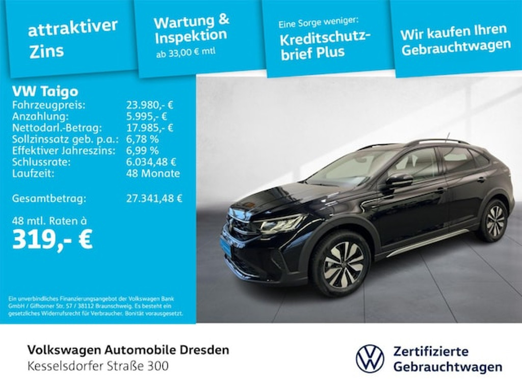 Volkswagen Taigo 2025 Benzine