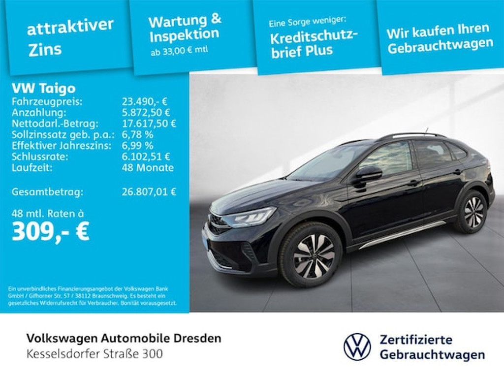 Volkswagen Taigo 2025 Benzine