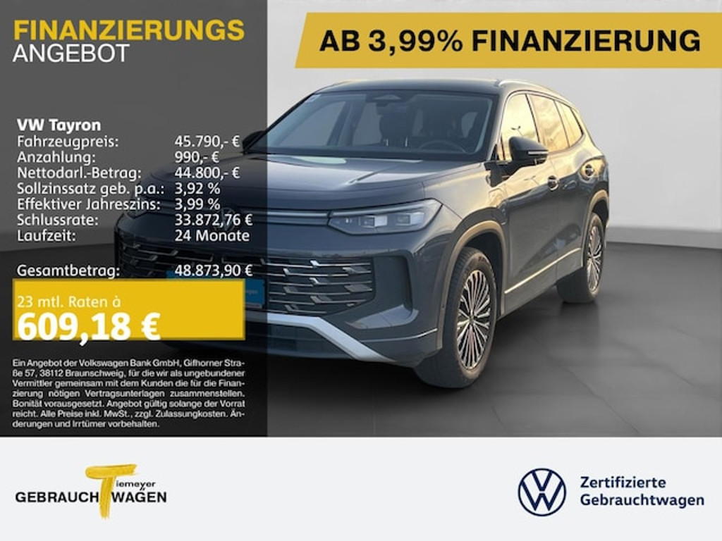 Volkswagen Tayron 2025 Hybride Benzine