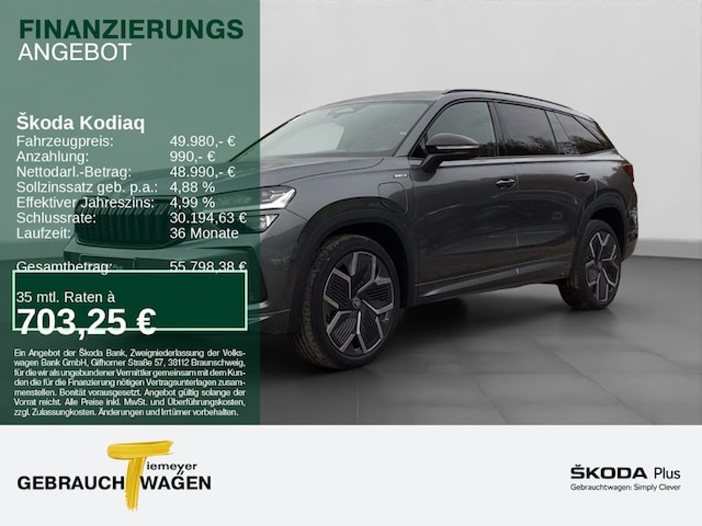 Skoda Kodiaq 2025 Hybride Benzine