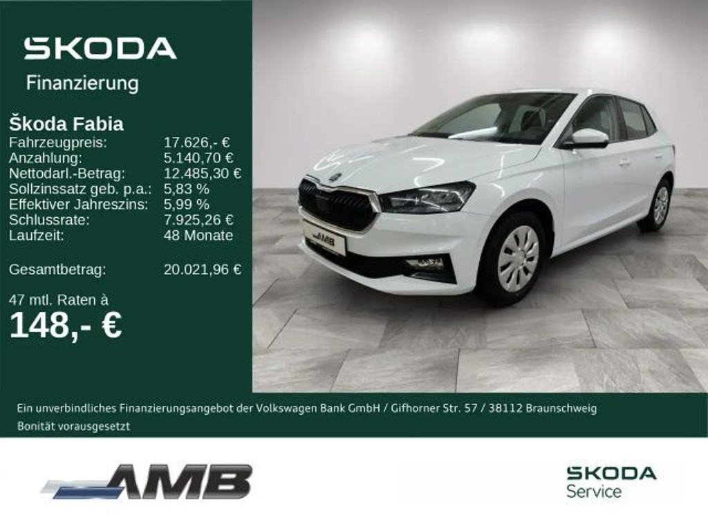 Skoda Fabia 2025 Benzine
