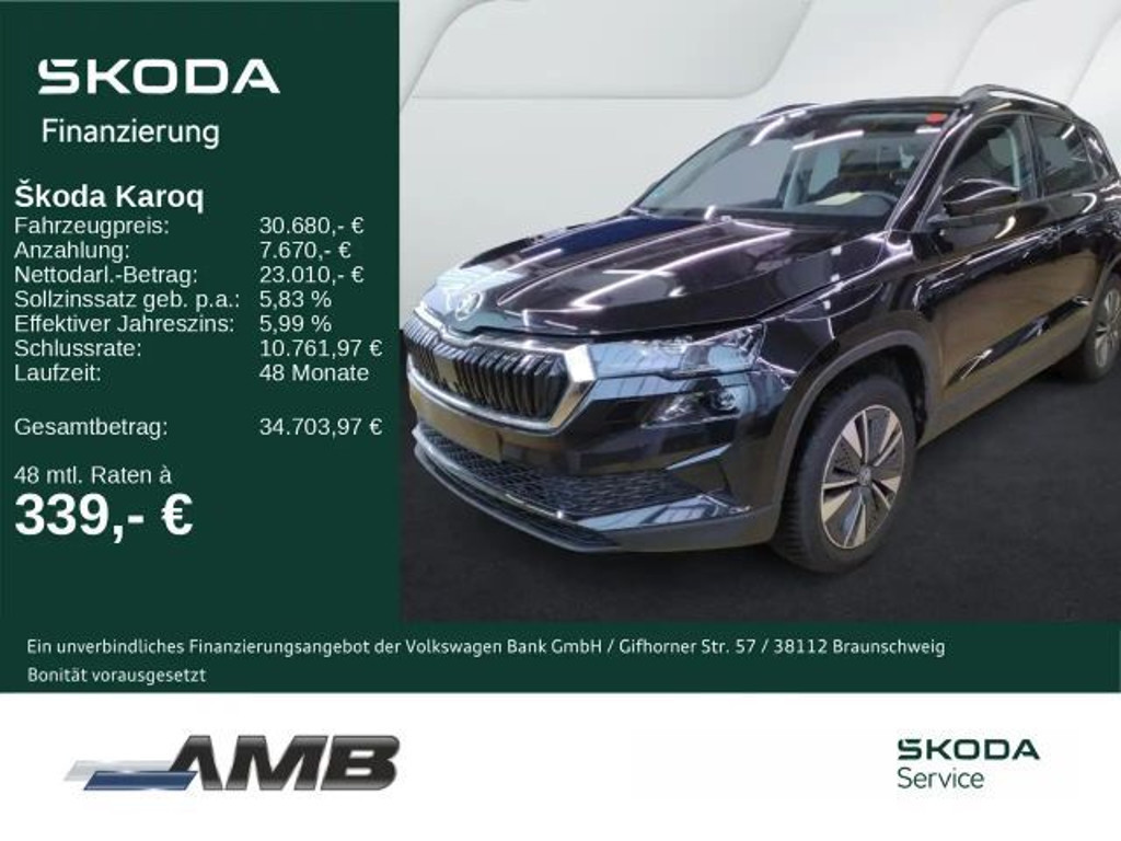 Skoda Karoq 2025 Benzine