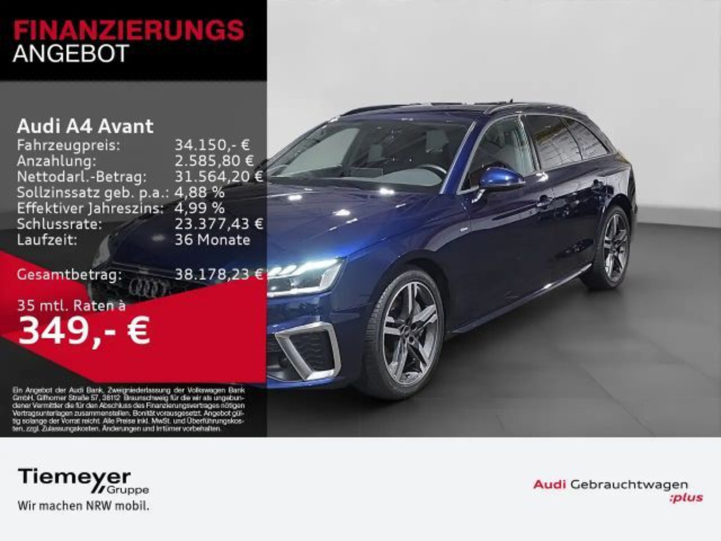 Audi A4 2022 Benzine