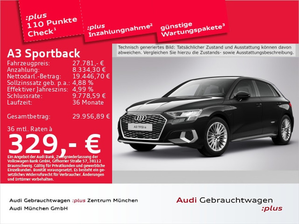 Audi A3 2022 Hybride Benzine