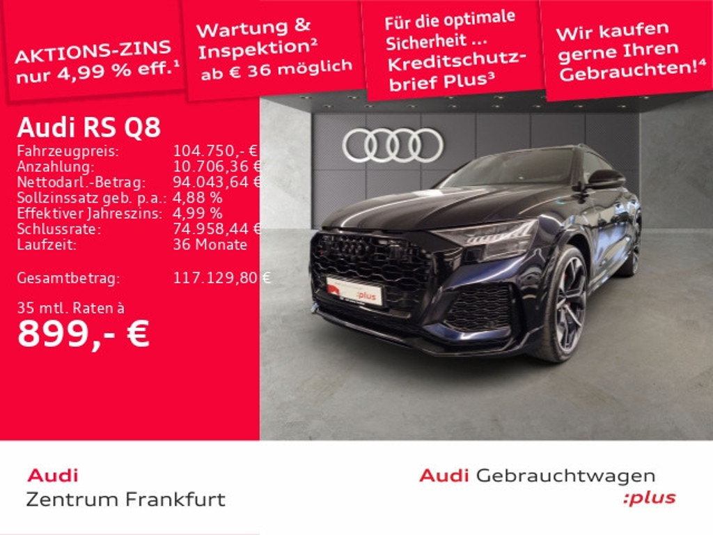 Audi RS Q8 2023 Benzine
