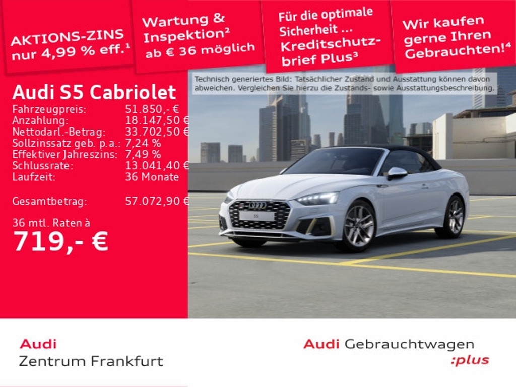 Audi S5 2023 Benzine