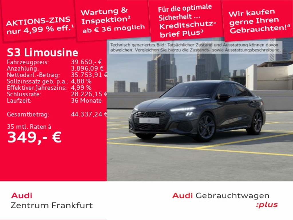 Audi S3 2023 Benzine