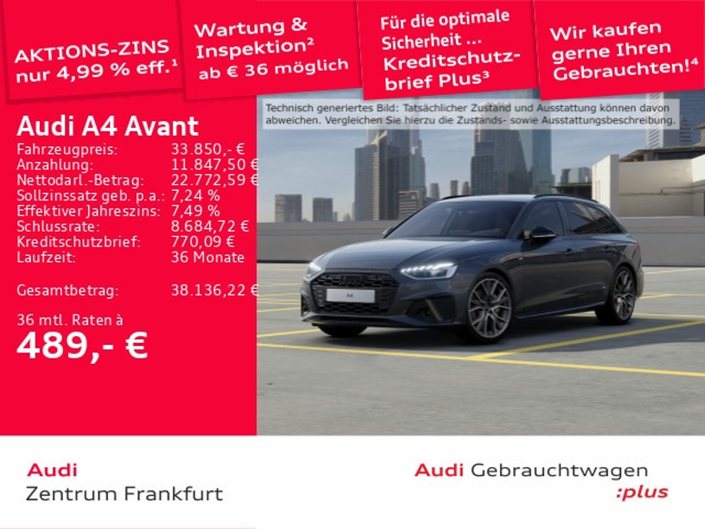 Audi A4 2023 Benzine