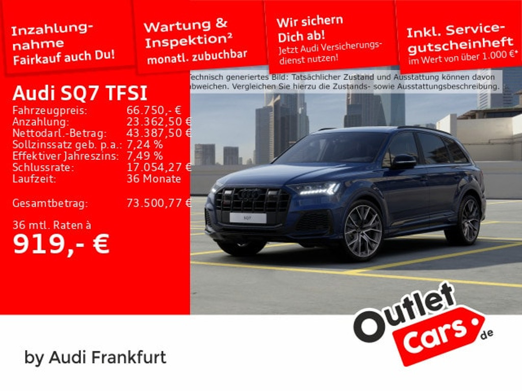 Audi SQ7 2022 Benzine