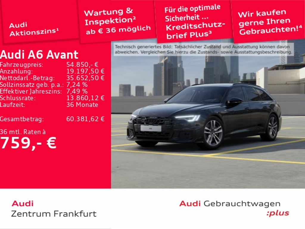 Audi A6 2025 Hybride Benzine