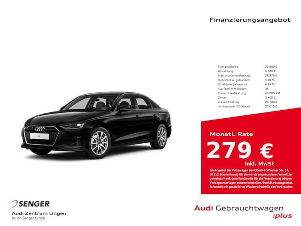 Audi A4 2023 Benzine