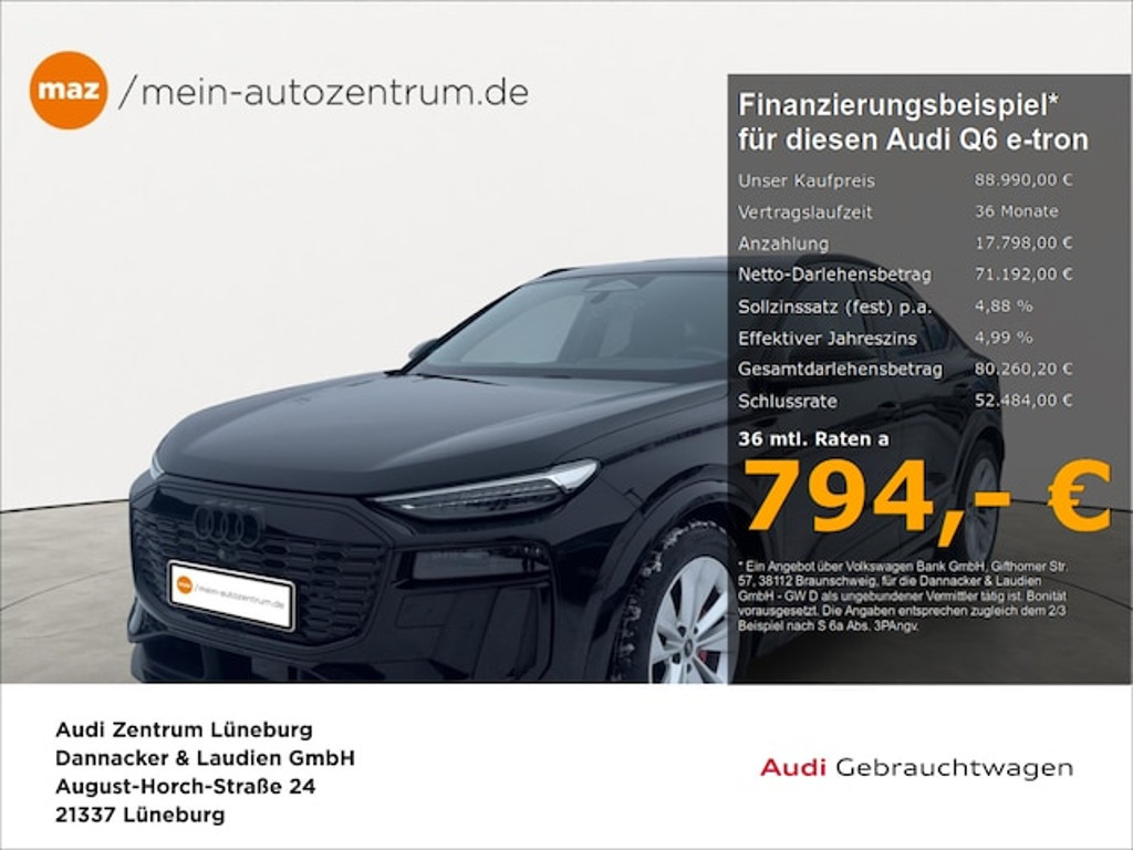 Audi Q6 e-tron 2025 Elektrisch