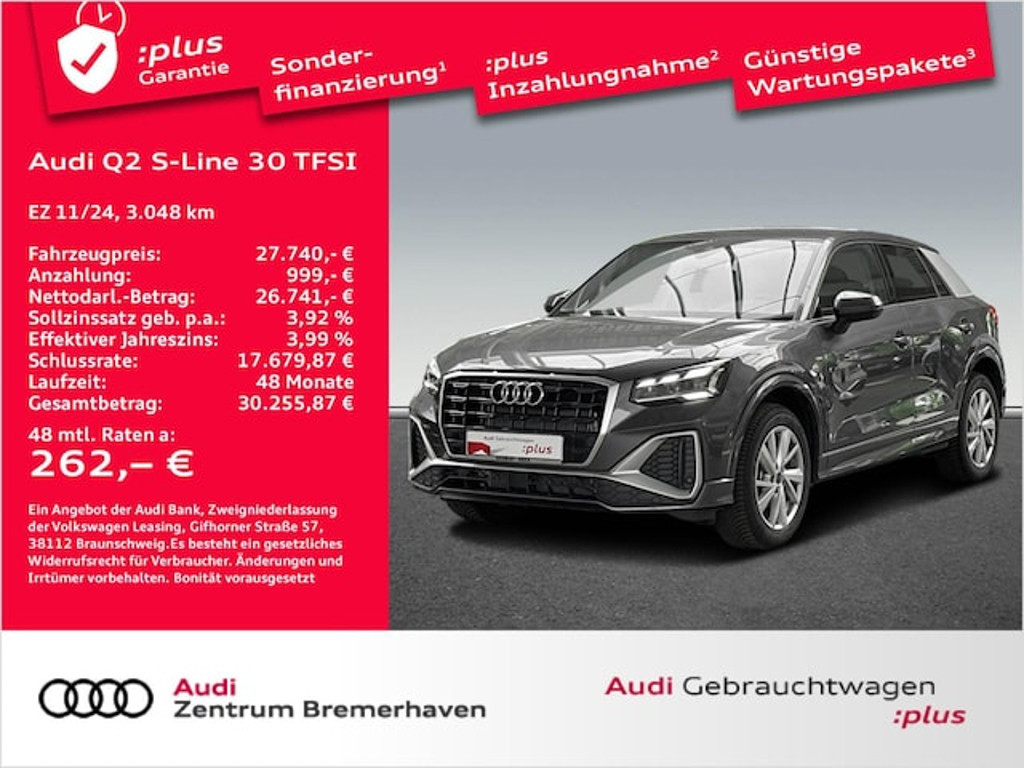 Audi Q2 2024 Benzine