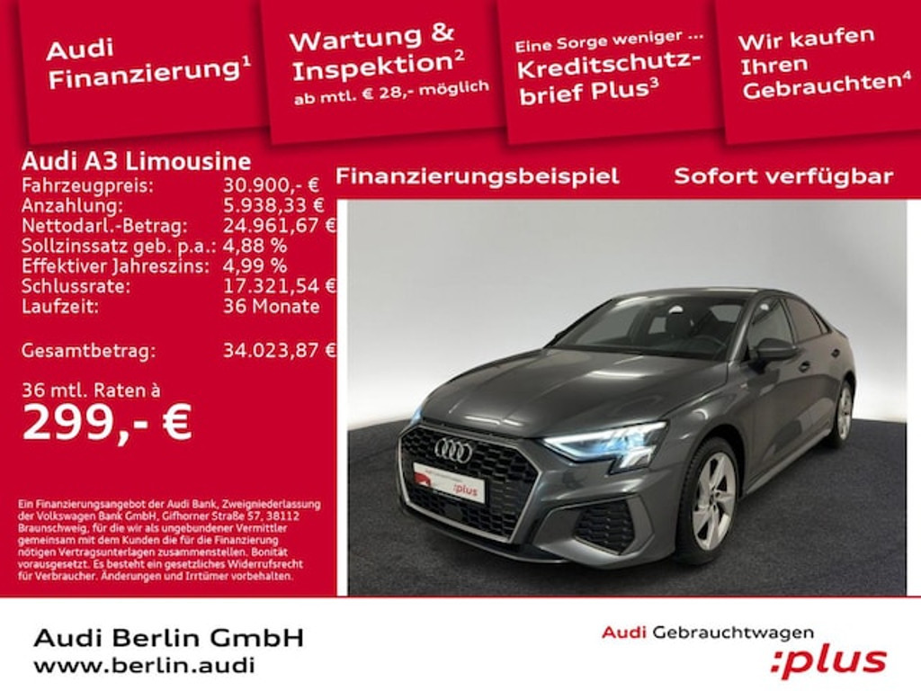 Audi A3 2022 Benzine