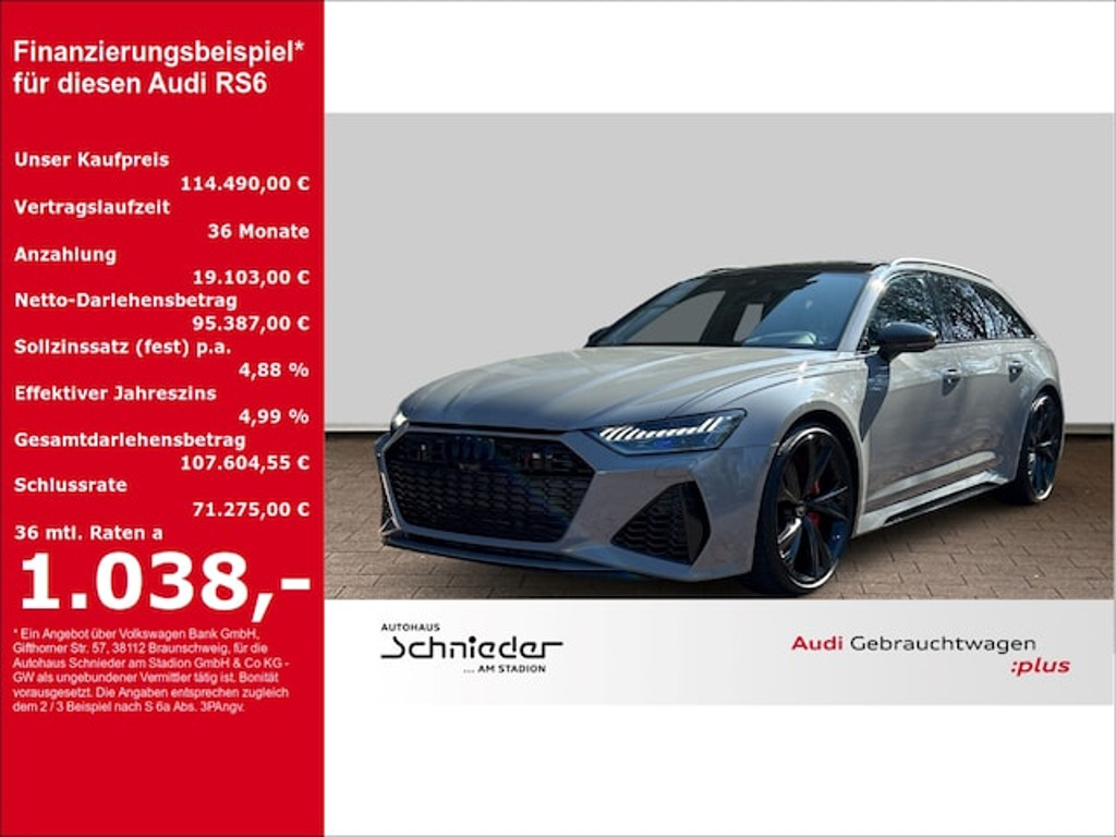 Audi RS6 2023 Benzine