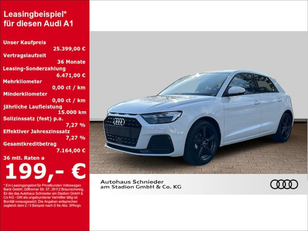 Audi A1 2025 Benzine
