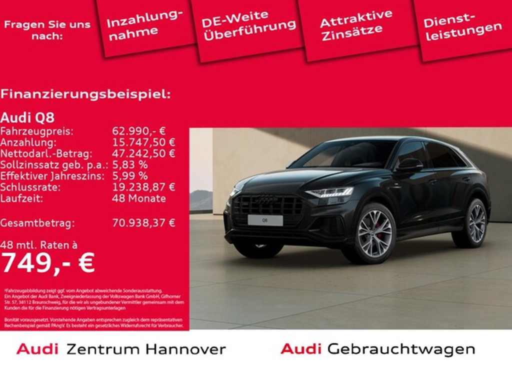 Audi Q8 2023 Benzine