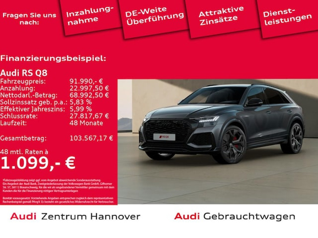 Audi RS Q8 2022 Benzine