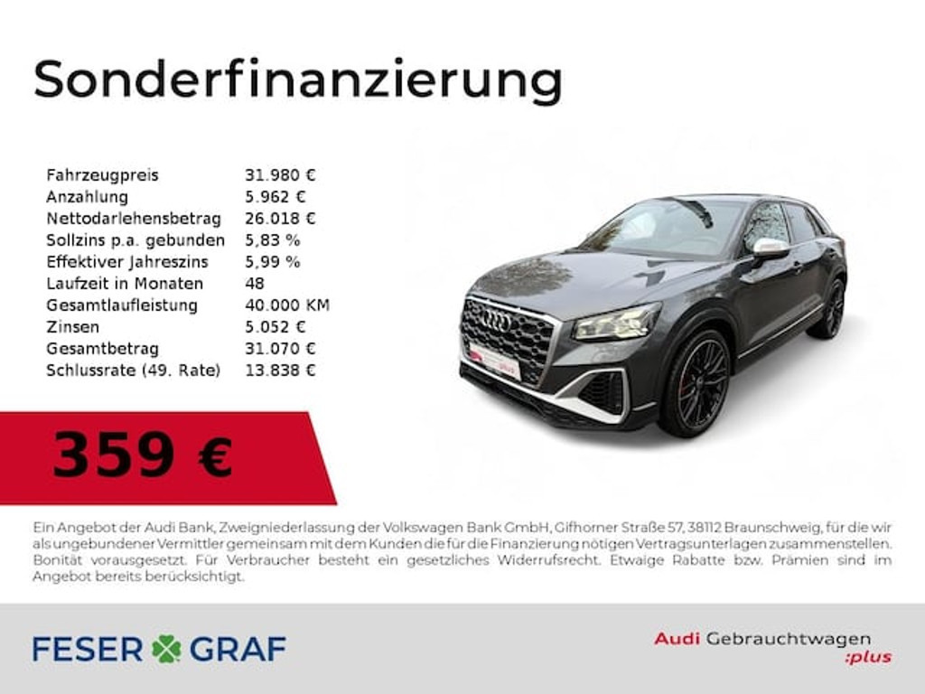 Audi SQ2 2021 Benzine
