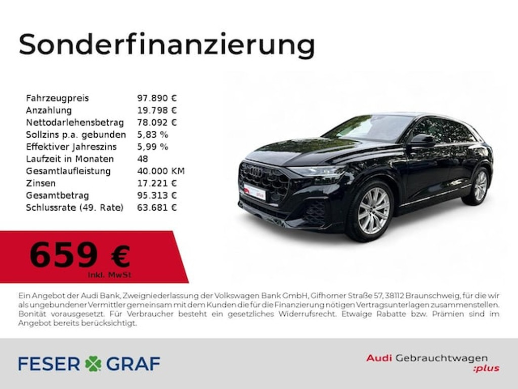 Audi SQ8 2025 Benzine