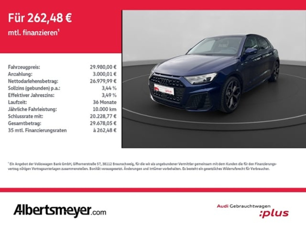 Audi A1 2025 Benzine