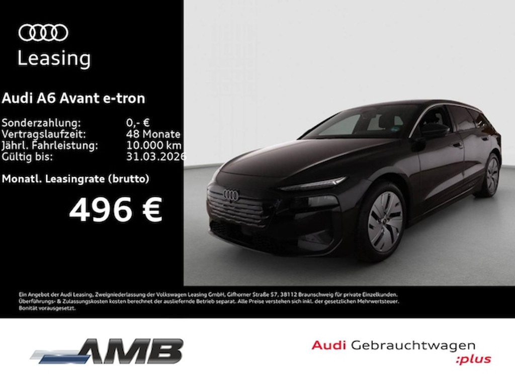 Audi A6 e-tron 2025 Elektrisch