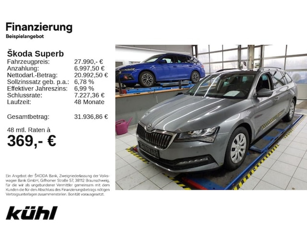 Skoda Superb 2023 Benzine