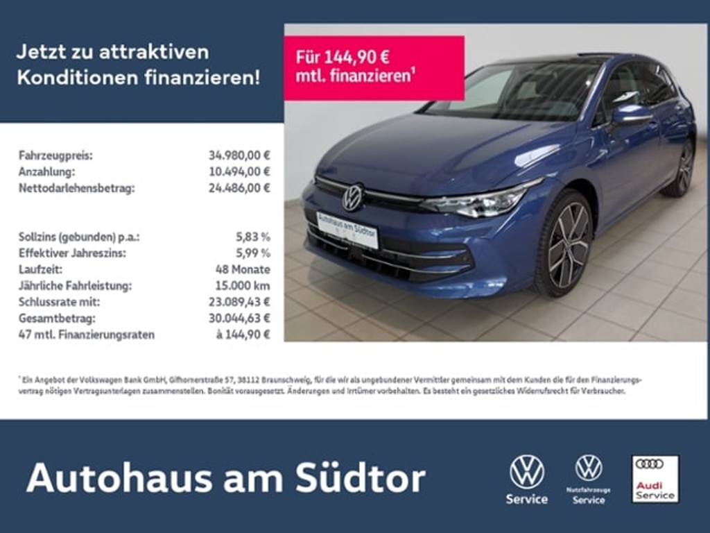 Volkswagen Golf 2024 Benzine