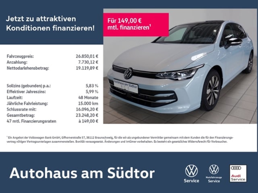 Volkswagen Golf 2025 Benzine