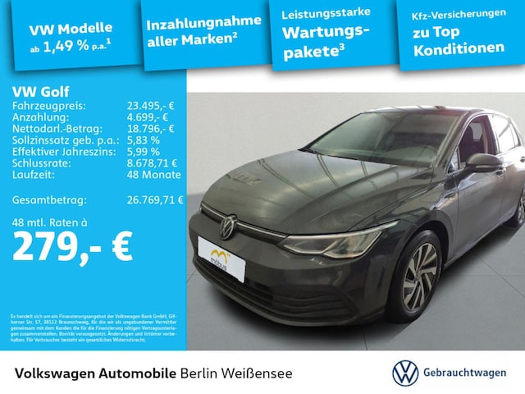 Volkswagen Golf 2022 Benzine
