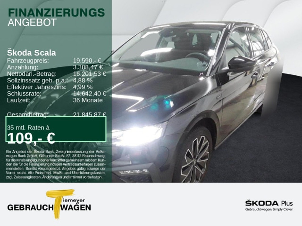 Skoda Scala 2025 Benzine