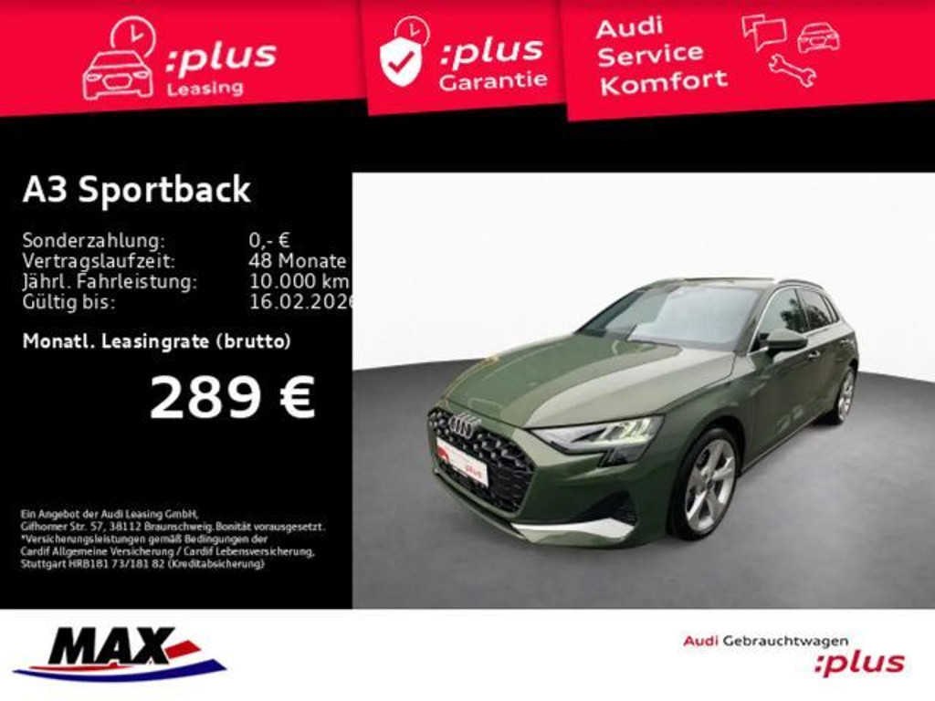 Audi A3 2025 Benzine