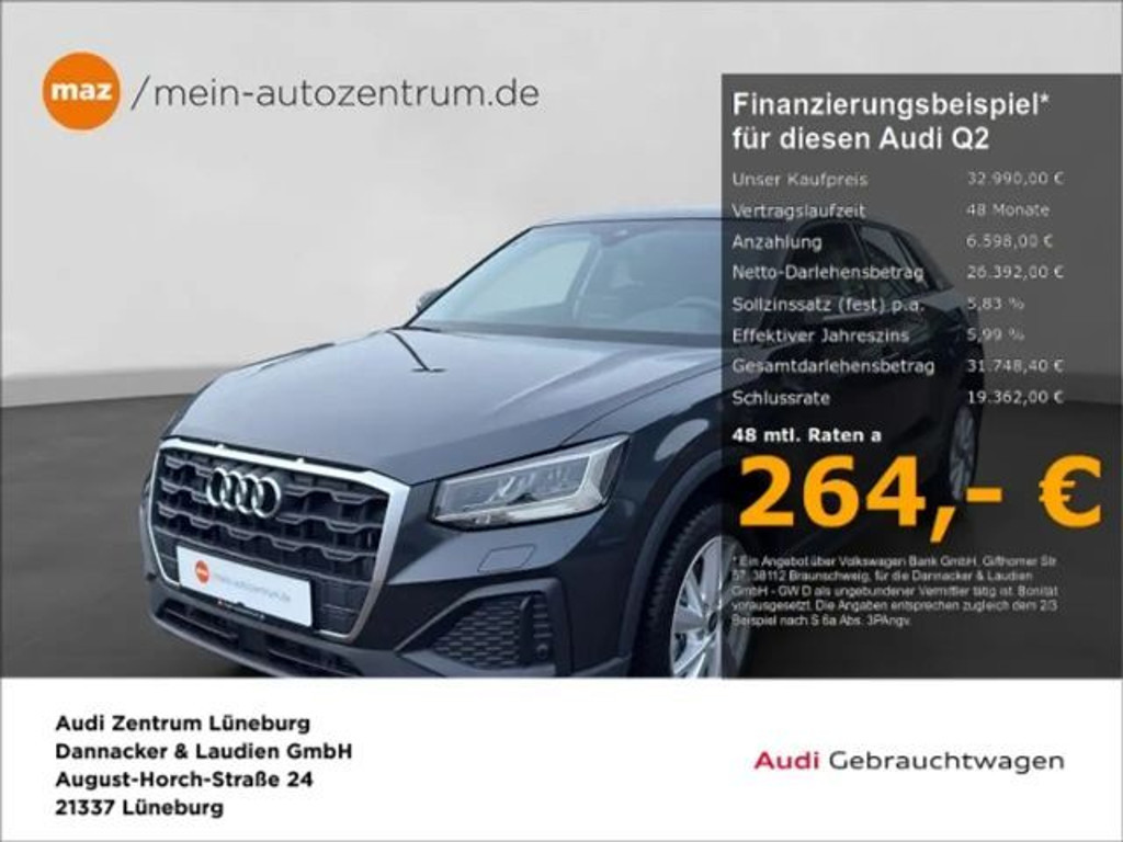 Audi Q2 2025 Benzine