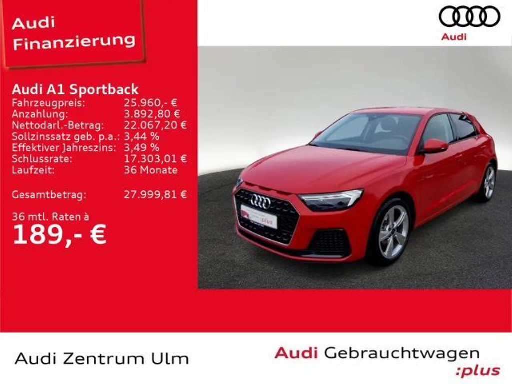Audi A1 2025 Benzine