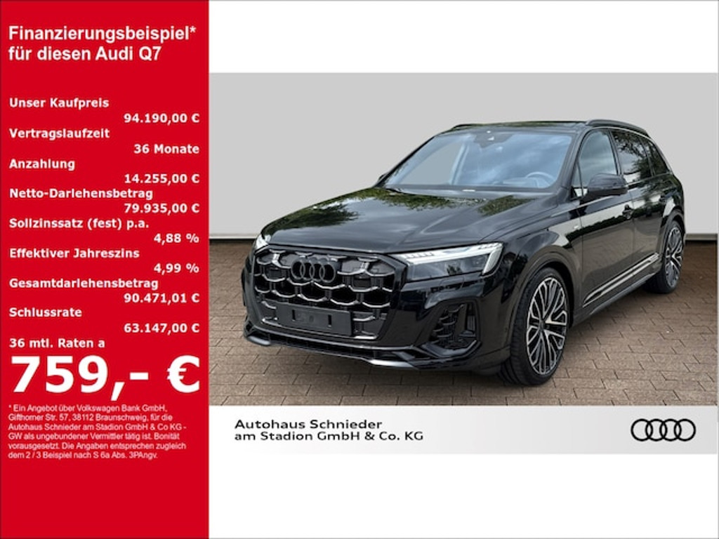 Audi Q7 2025 Hybride Benzine