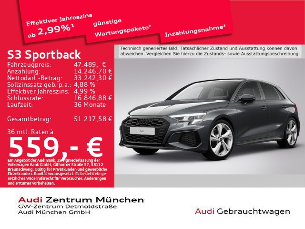 Audi S3 2024 Benzine
