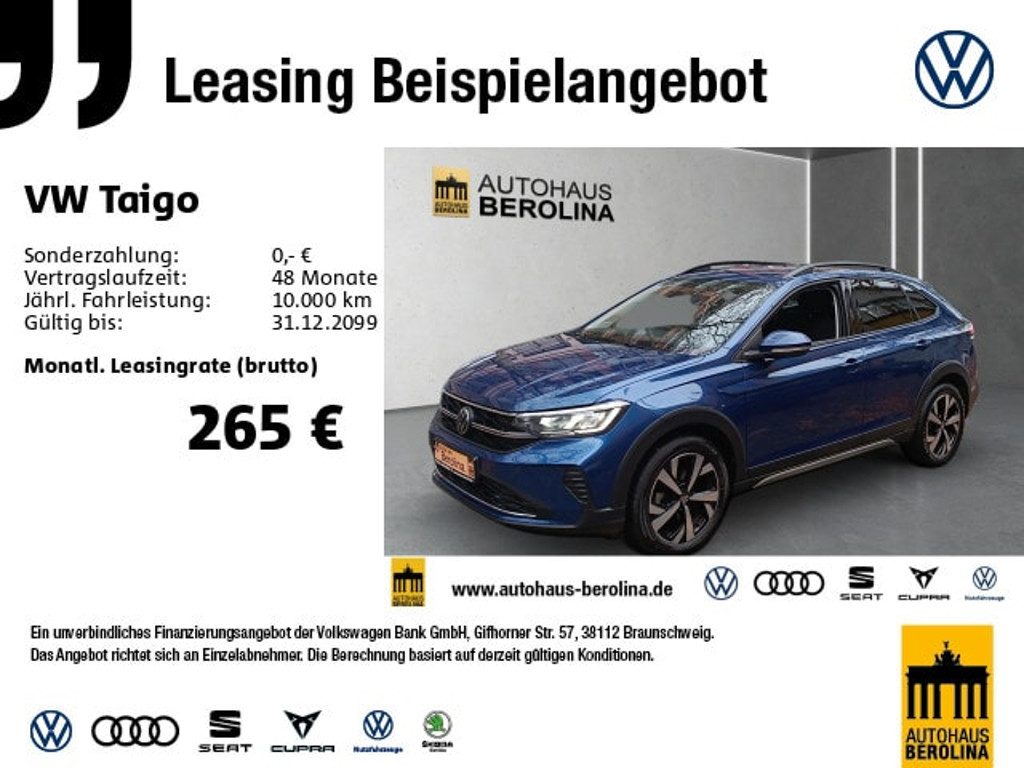 Volkswagen Taigo 2024 Benzine