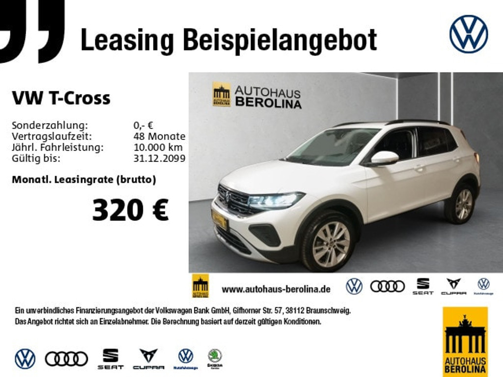 Volkswagen T-Cross 2024 Benzine
