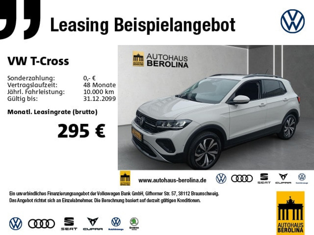 Volkswagen T-Cross 2024 Benzine