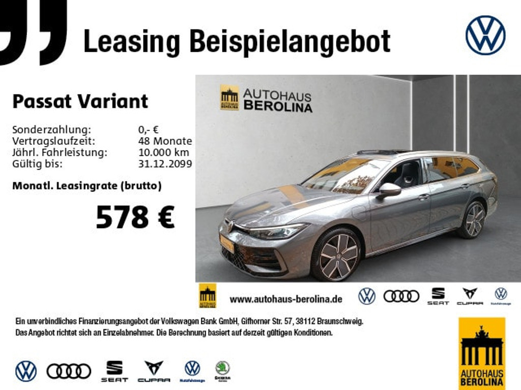 Volkswagen Passat 2025 Hybride Benzine