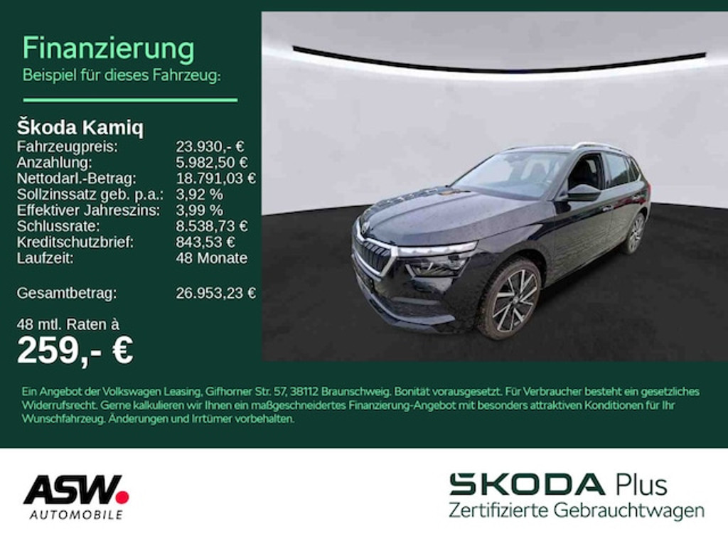 Skoda Kamiq 2021 Benzine