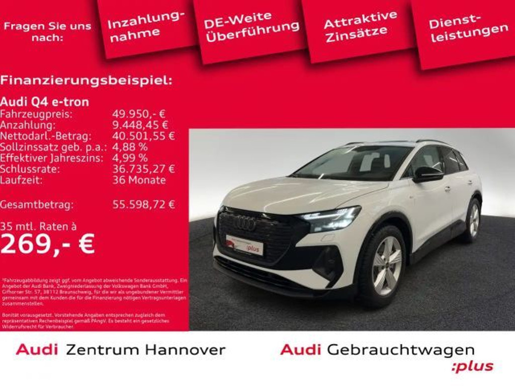 Audi Q4 e-tron 2025 Elektrisch